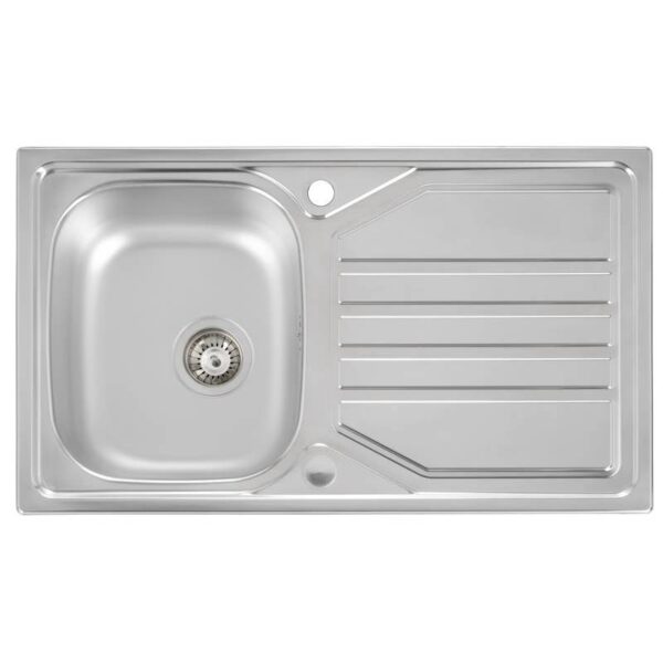 ABODE Mikro Single Bowl & Drainer - Inset
