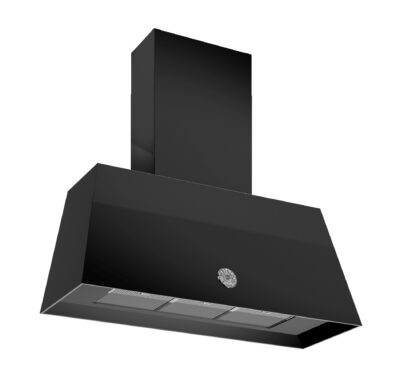 BERTAZZONI - Heritage Series - 110cm Rustica Wallmount Hood - Black