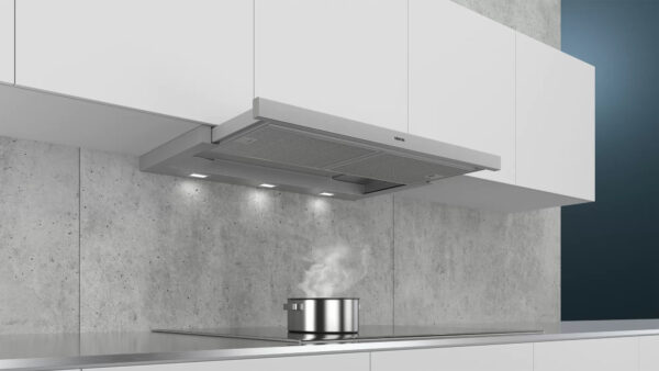 SIEMENS iQ300 90cm TELESCOPIC HOOD - Metallic Silver - Image 3