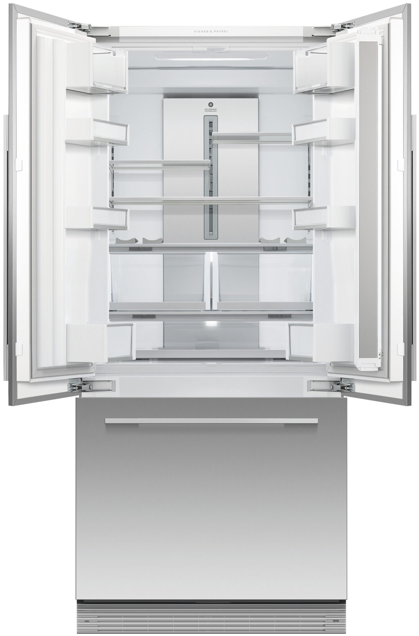 F&P INTEGRATED FRENCH DOOR FRIDGE FREEZER ICE & WATER KA Distribution