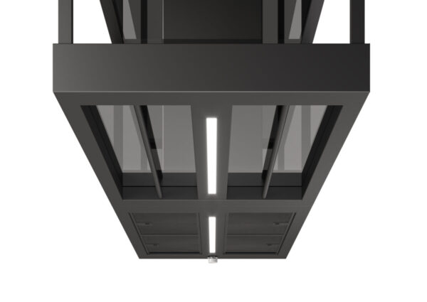 FABER T-Shelf 180cm - Black Matt - Image 2