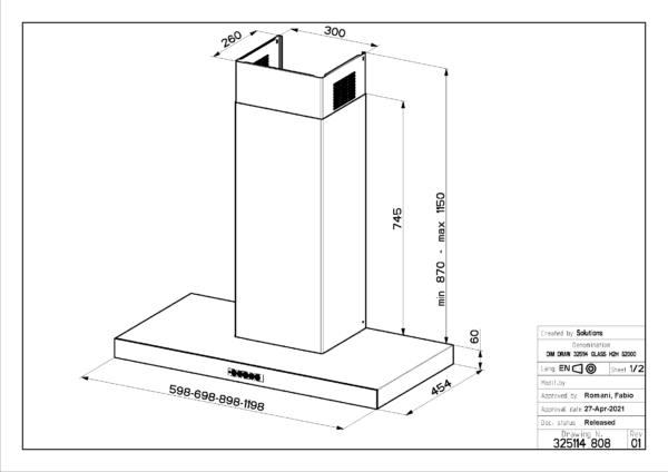 FABER T-Night - 90cm Wall Hood - Image 4