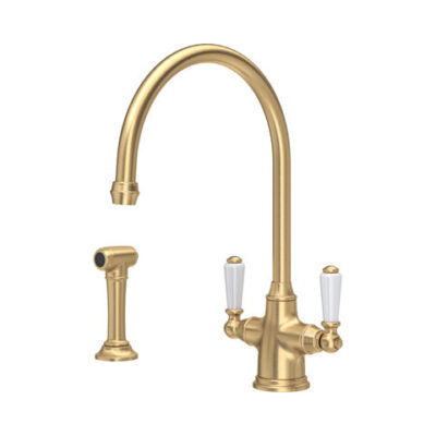 P & R 4360 Phoenician Monobloc Sink Mixer with Rinse