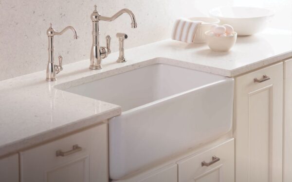 P & R 4746 Provence Monobloc Sink Mixer with Rinse (Single Lever) - Image 9