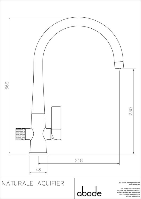 ABODE Naturale Aquifier Water Filter Monobloc - Image 6