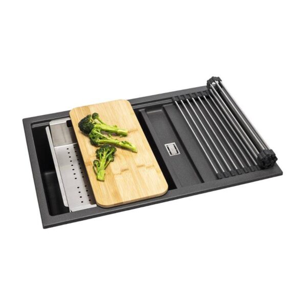ABODE Synchronist Compact 1.25 Bowl With Drainer - Inset or Undermount - Image 12