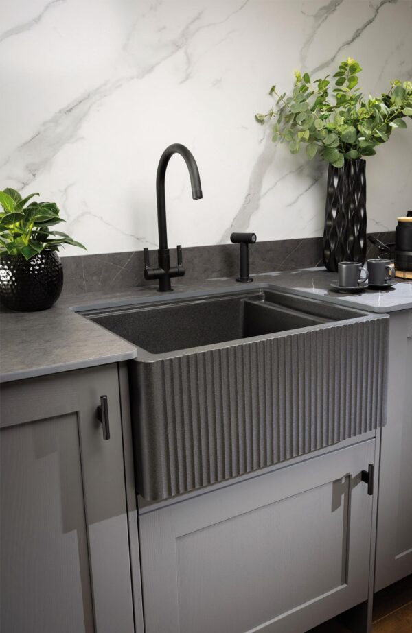 ABODE Optima Granite Single Bowl - Undermount or Apron Front - Image 6