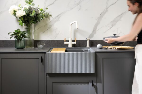 ABODE Optima Granite Single Bowl - Undermount or Apron Front - Image 9