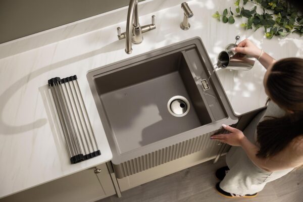 ABODE Optima Granite Single Bowl - Undermount or Apron Front - Image 15