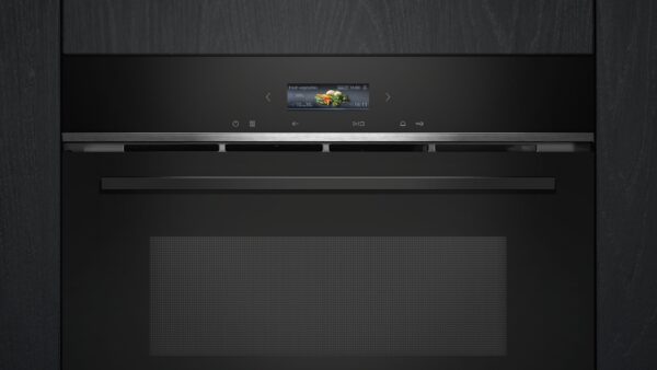 SIEMENS iQ700 BUILT-IN COMPACT MICROWAVE - Black - Image 2