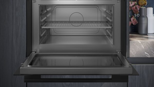 SIEMENS iQ700 BUILT-IN COMPACT MICROWAVE - Black - Image 4