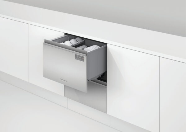 F&P DOUBLE DISHDRAWER DISHWASHER, SANITISE - S/S - Image 2