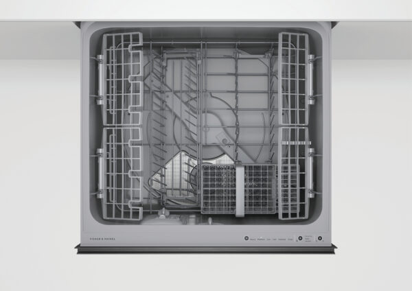 F&P SERIES 9 DOUBLE DISHDRAWER DISHWASHER - Black Glass - Image 5