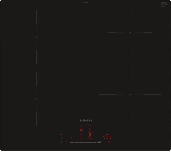 SIEMENS iQ100 60cm INDUCTION HOB - Black