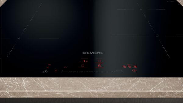 SIEMENS iQ100 60cm INDUCTION HOB - Black - Image 2