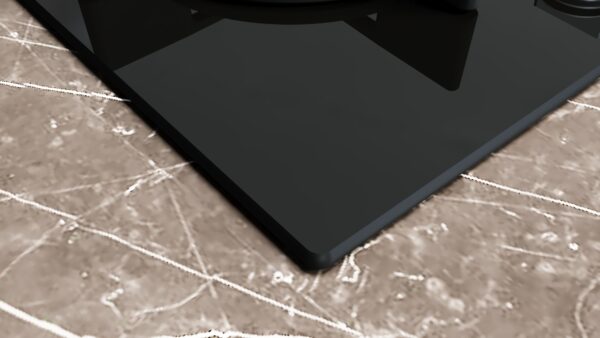 SIEMENS iQ500 60cm GAS HOB - Black Tempered Glass - Image 3