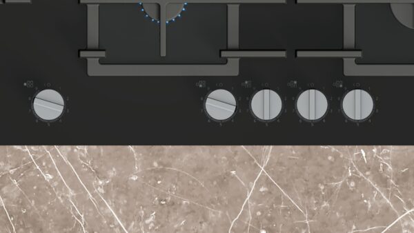 SIEMENS iQ500 90cm GAS HOB - Black Tempered Glass - Image 3