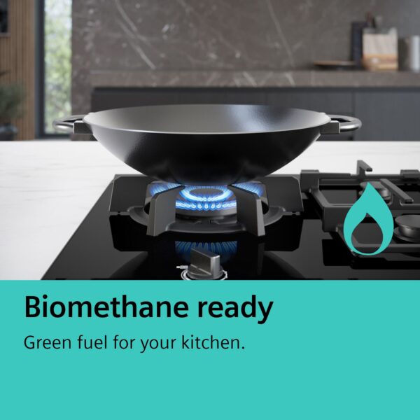SIEMENS iQ700 30cm WOK DOMINO HOB - Black Glass - Image 8