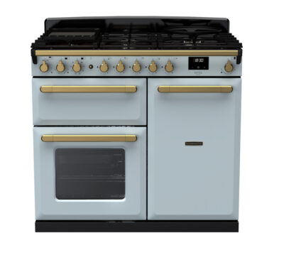 RANGEMASTER ESTEL DELUXE 100 - Brass Trim - Dual Fuel