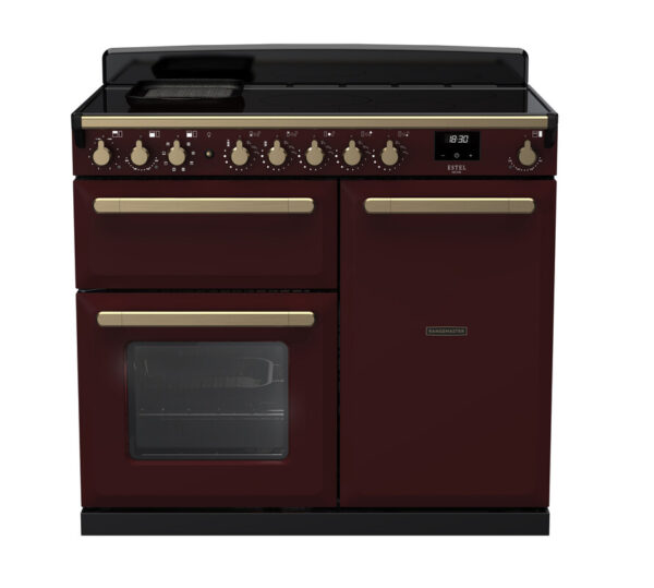 RANGEMASTER ESTEL DELUXE 100 - Brass Trim - Induction - Image 8