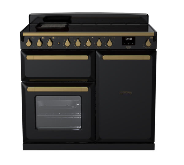 RANGEMASTER ESTEL DELUXE 100 - Brass Trim - Induction