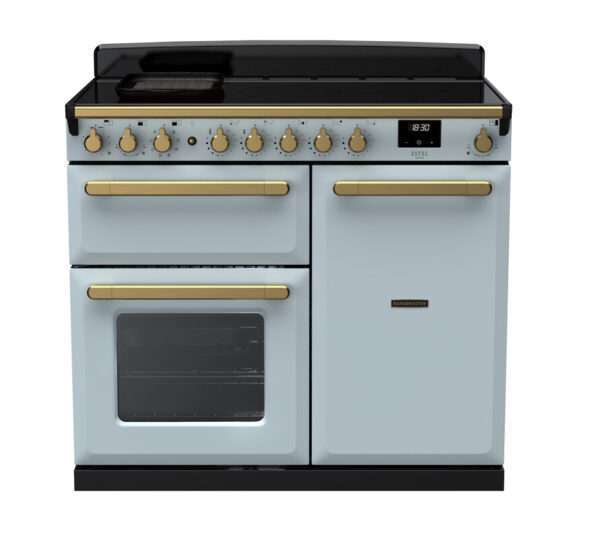 RANGEMASTER ESTEL DELUXE 100 - Brass Trim - Induction - Image 4