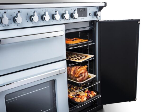 RANGEMASTER ESTEL DELUXE 100 - Brass Trim - Induction - Image 12