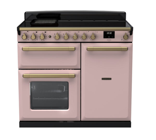 RANGEMASTER ESTEL DELUXE 100 - Brass Trim - Induction - Image 6
