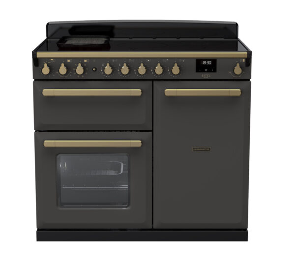 RANGEMASTER ESTEL DELUXE 100 - Brass Trim - Induction - Image 7