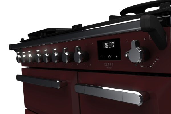 RANGEMASTER ESTEL DELUXE 90 - Chrome Trim - Dual Fuel - Image 13