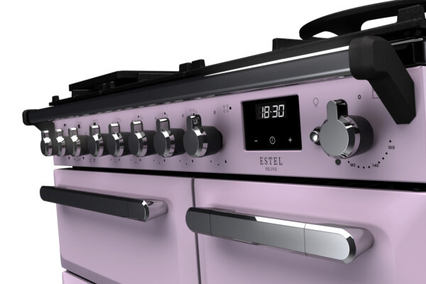 RANGEMASTER ESTEL DELUXE 90 - Chrome Trim - Dual Fuel - Image 10