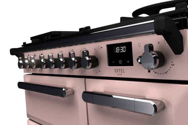 RANGEMASTER ESTEL DELUXE 90 - Chrome Trim - Dual Fuel - Image 11