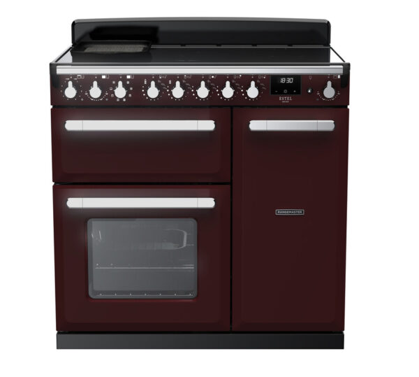 RANGEMASTER ESTEL DELUXE 90 - Chrome Trim - Induction - Image 8