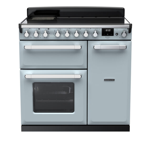 RANGEMASTER ESTEL DELUXE 90 - Chrome Trim - Induction - Image 4