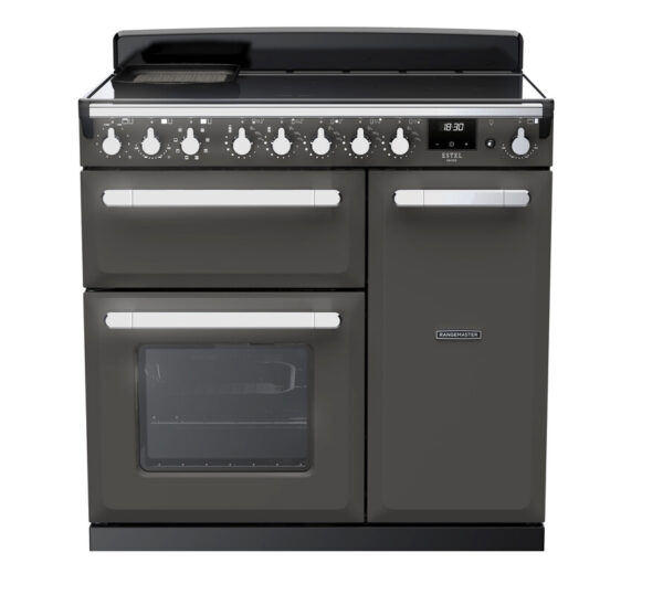 RANGEMASTER ESTEL DELUXE 90 - Chrome Trim - Induction - Image 7