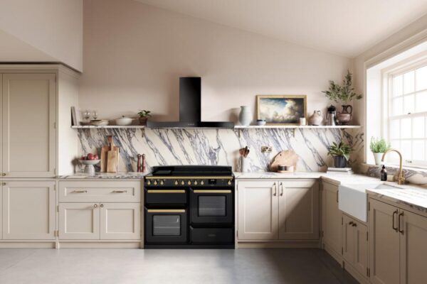 RANGEMASTER ESTEL DELUXE 110 BC - Chrome Trim - Induction - Image 9