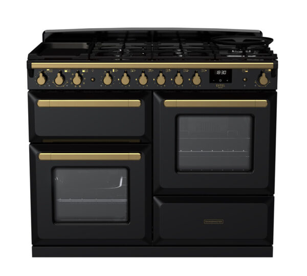 RANGEMASTER ESTEL DELUXE 110 OC - Brass Trim - Dual Fuel