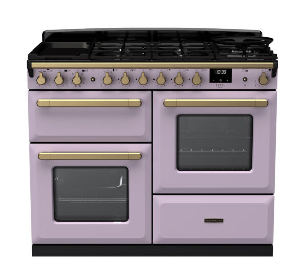 RANGEMASTER ESTEL DELUXE 110 OC - Brass Trim - Dual Fuel - Image 7