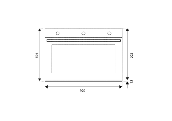 BERTAZZONI - Professional Series - 90cm TFT Oven - Image 5