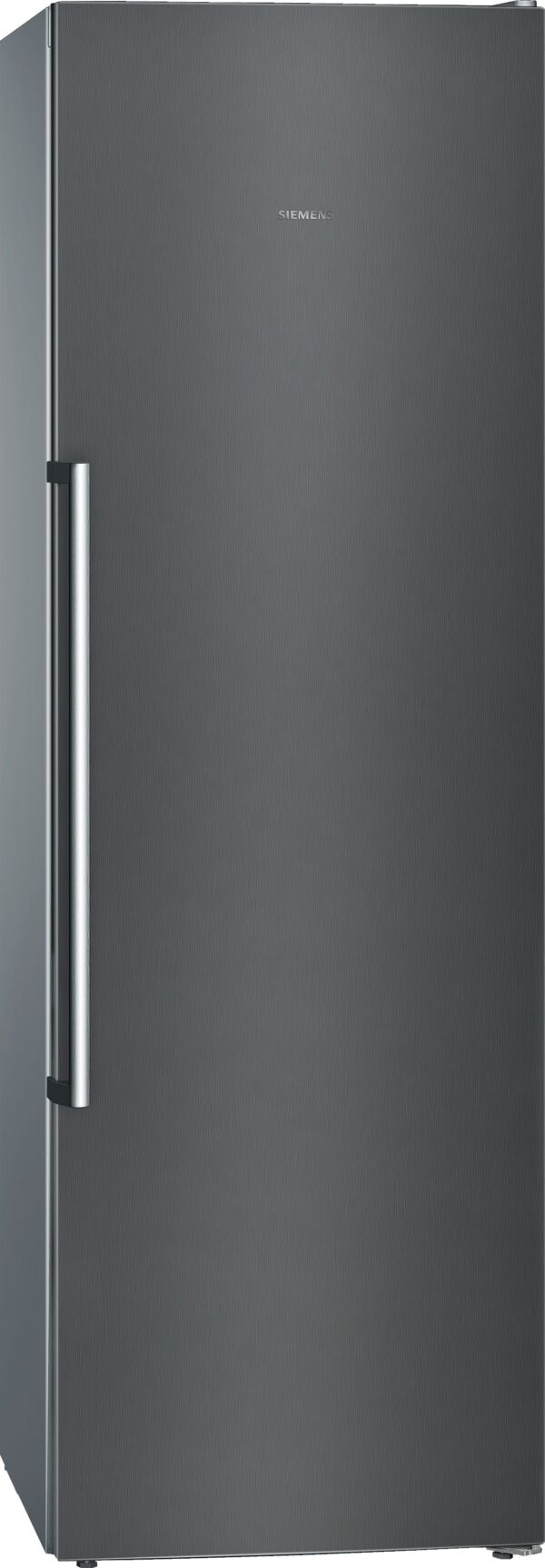 SIEMENS iQ500 FREESTANDING FREEZER - Brushed Black Steel