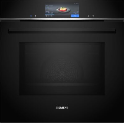 SIEMENS iQ700 BUILT-IN OVEN WITH M/W - Black