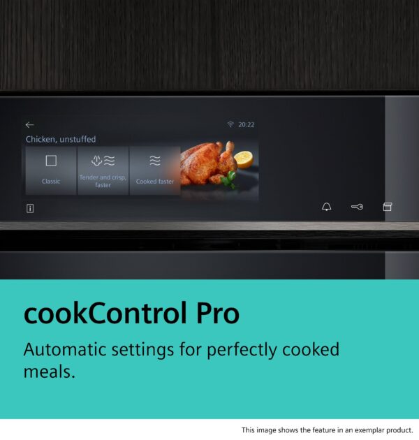 SIEMENS iQ700 BUILT-IN OVEN WITH M/W - Black - Image 8