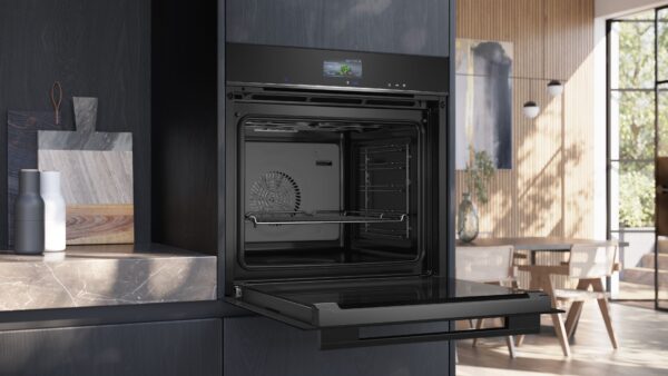 SIEMENS iQ700 BUILT-IN OVEN WITH STEAM - Black - Image 5