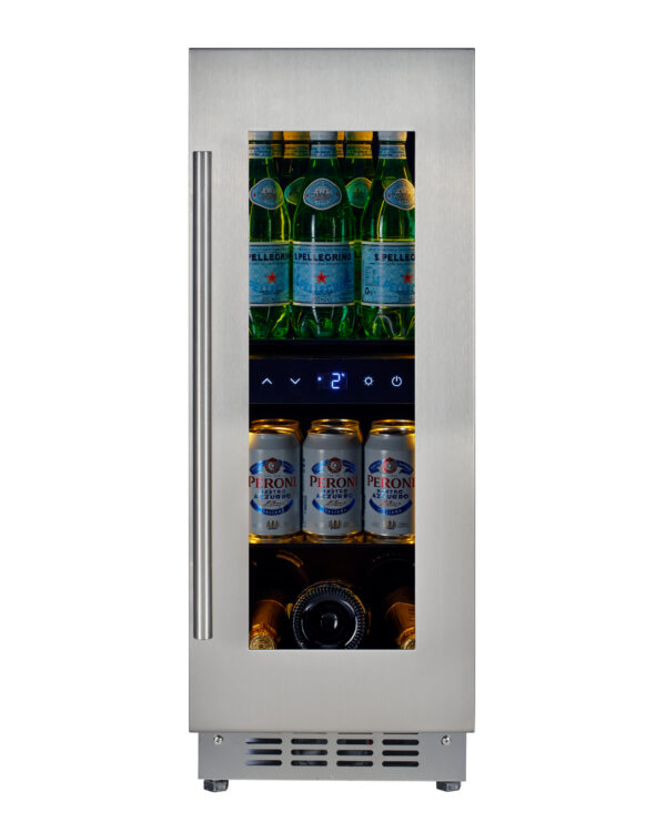 KA-BV18-SSH 30cm Single Zone Beverage Fridge - S/S