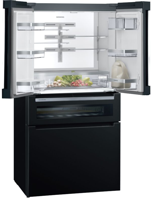 SIEMENS iQ700 MULTI DOOR FRIDGE FREEZER - Black - Image 2