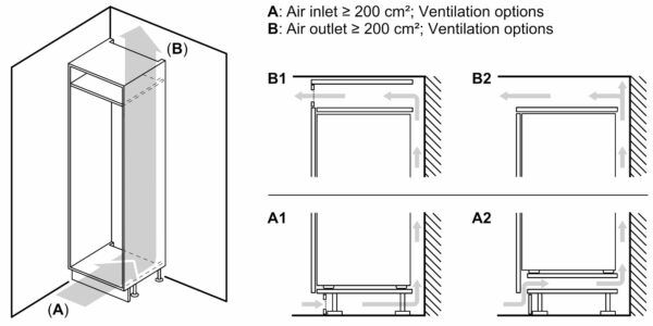 SIEMENS iQ300 BUILT-IN FRIDGE - Image 6