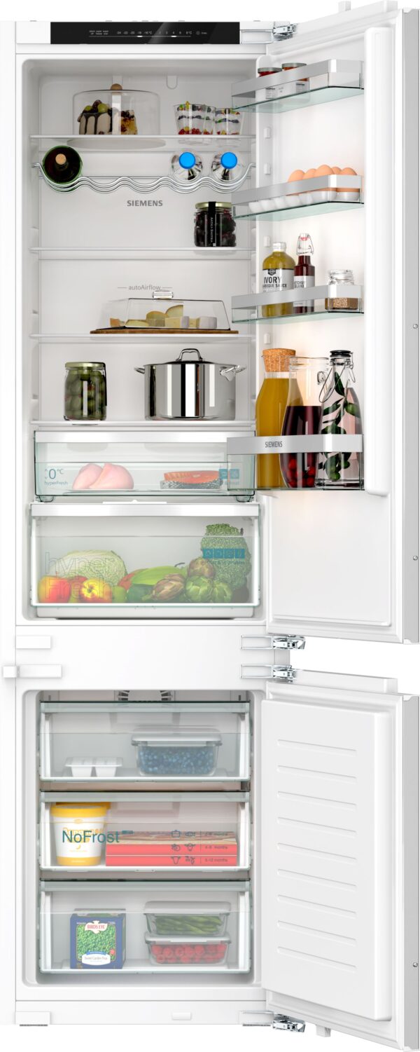 SIEMENS iQ300 BUILT-IN FRIDGE-FREEZER