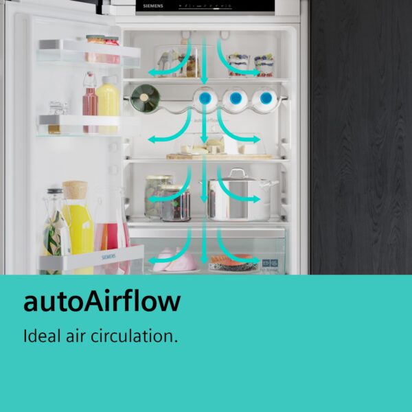 SIEMENS iQ300 BUILT-IN FRIDGE-FREEZER - Image 9