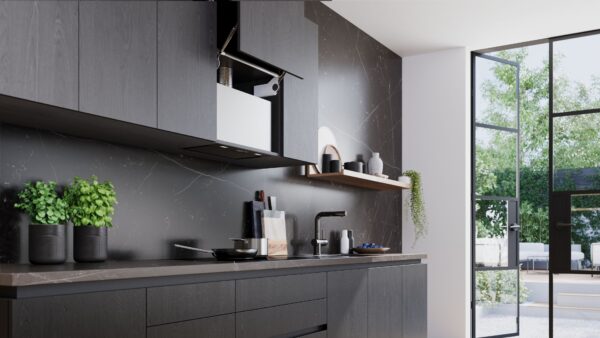 SIEMENS iQ500 52cm CANOPY HOOD - Black - Image 4