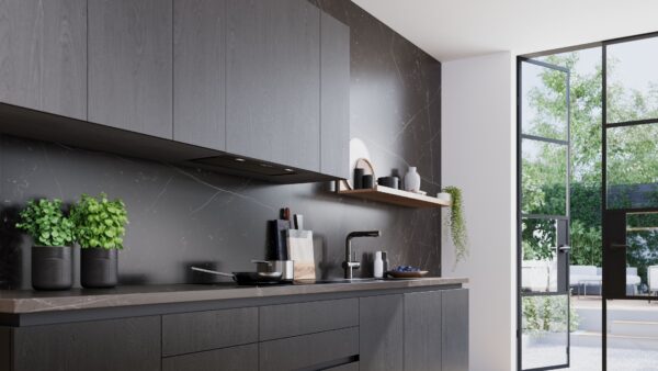 SIEMENS iQ500 70cm Canopy Cooker Hood - Black - Image 3
